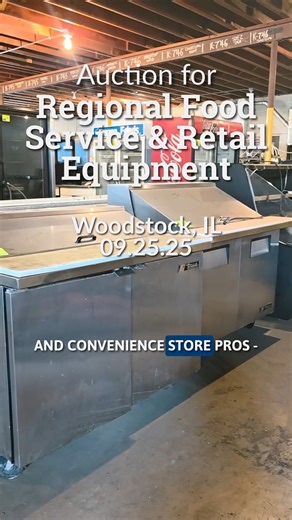 When a food service equipment company liquidates, you get the good stuff. This Woodstock auction isn't your typical grocery store setup - we're talking complete commercial kitchen solutions, walk-in cooler systems, prep tables from True, even a Hobart meat saw. The kind of equipment that comes pre-tested and ready to plug in. Perfect timing for anyone planning to open that deli, expand their convenience store, or finally get serious about their restaurant kitchen. Preview starts at 9 AM tomorrow