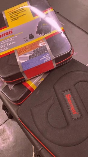 Please boost my serotonin and get me through the day ✨🥵 | The #Starrett #carbidetipped Hole Saws stand up to nail-embedded wood, reinforced concrete, fiberglass, any metal combination and more. This high performance #holesaws is particularly suitable where there is a requirement for a high quality surface finish on the entry and exit hole and it also provides a smooth cut when cutting traditional lathe and plaster. | #starretttools #fyp