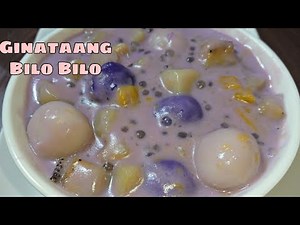 GINATAANG BILO BILO RECIPE