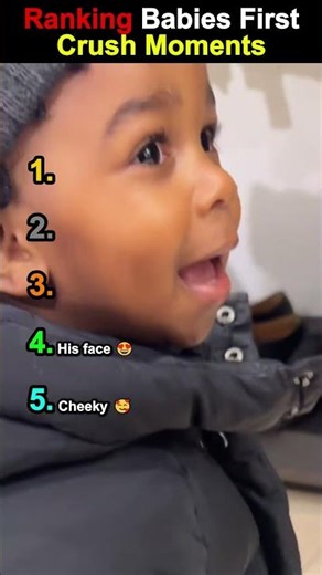 Babies First Crush #funny #shorts #baby #babyfirstcrush #ranking