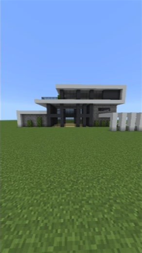 modern house mincraft timelaps #6 #shortvideo