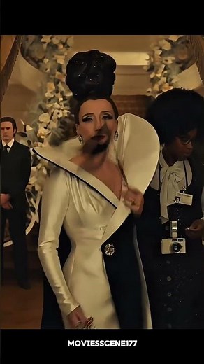 Cruella’s Epic Fire Dress Reveal Scene| Cruella (2021) Iconic Moment #Shorts