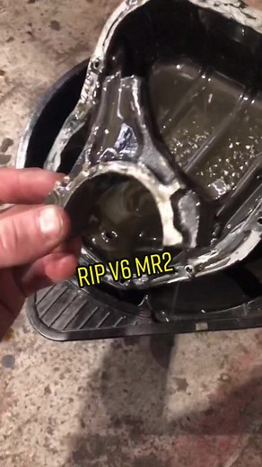 Reply to @mommysboi the 1MZ definitely didn’t take the beating too well 😅 luckily I’ve got a spare V6 to swap in