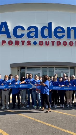 Our new store in Peoria is now open, and we couldn’t be more excited! Come in, check us out, and follow along in our Stories to help us celebrate. #havefunoutthere | Academy Sports Outdoors