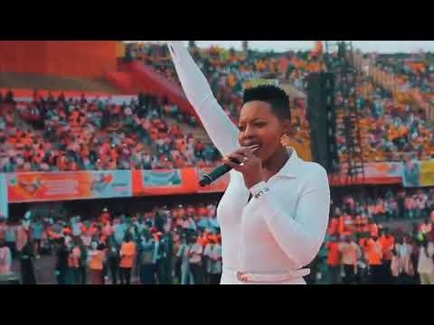 Nomcebo Zikode Performs Jerusalema in Burkina Faso's Biggest Stadium