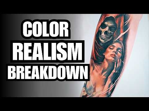 How get realistic skin tones | Color Realism Tattoo FULL BREAKDOWN