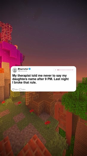My therapist told me never to say my daughters na #redditstories #fyp #creepytok #horrorstories #minecraftparkour #nosleep #scary #storytime #paranormal #narrator
