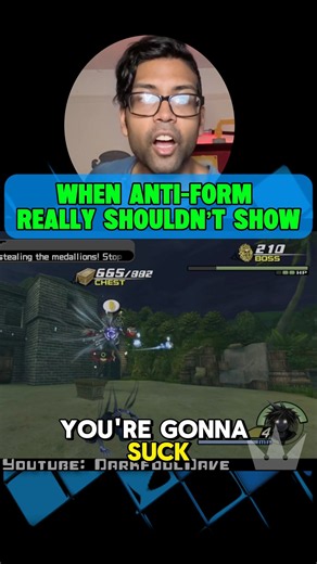 Anti-Form, WHYYY?!! #kingdomhearts #kh2 #kingdomhearts3