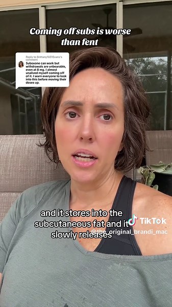 Replying to @Brittany1031Evans @★MคrᎥe★ Look into Brixadi or sublocade to wean off suboxone #chronicpain #momsoftiktok #soberlife