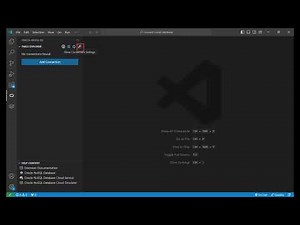 Connect to Oracle NoSQL Database Cloud Simulator from Visual Studio Code