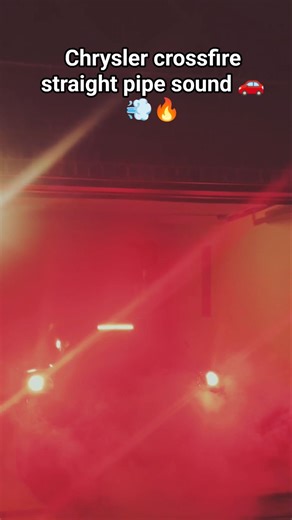 Chrysler crossfire straight pipe sound 🚗 💨🔥 2.0