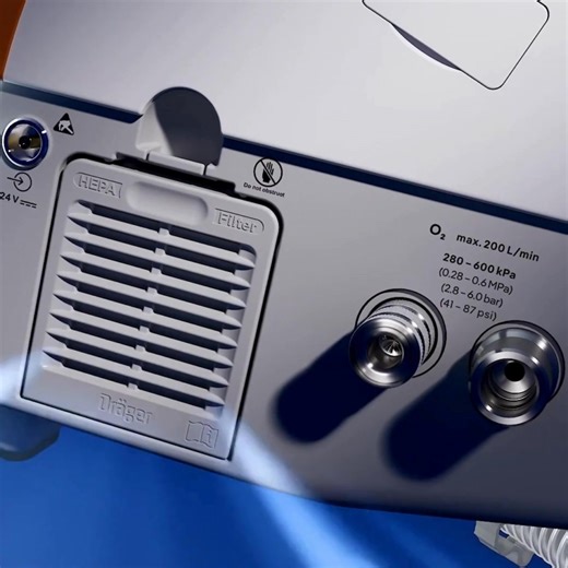 Der neue #Oxylog600 ist da: unser hochleistungsfähiges turbinengetriebenes Transportbeatmungsgerät für innerklinische und präklinische Patiententransporte. Lernen Sie ihn näher kennen unter 👉 https://www.draeger.com/de_de/Products/Oxylog-600?cid=fb-pd-dg-de-2026-01-12-oxylog-600-5 | Dräger