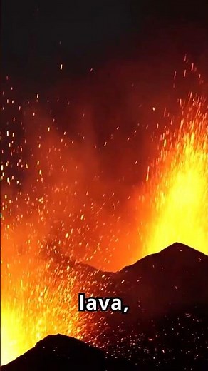 How do volcanoes erupt? #Volcanoes #ScienceFacts #EarthScience