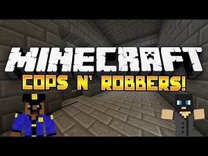 Minecraft: COPS N' ROBBERS! w/Mitch, Mat, Rob, Husky & Ty! #1