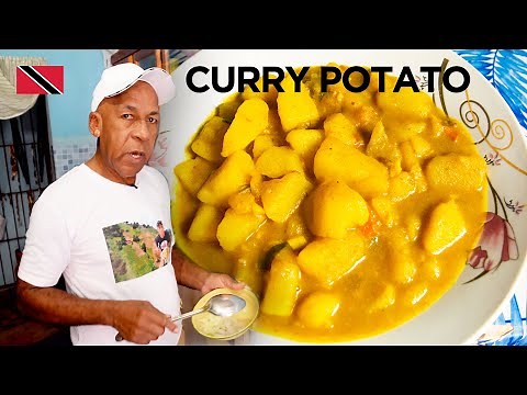 Curry Potato by Uncle Clyde in Paramin, Trinidad & Tobago 🇹🇹 In De Kitchen