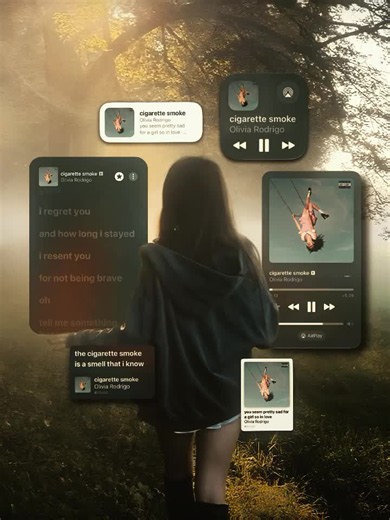 Favorite song on this album #CapCut #oliviarodrigo #cigarettesmoke #lyrics #fyp