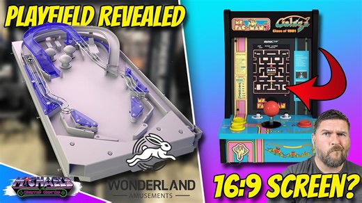 Wonderland Amusements Pinball & Arcade1Up 16:9 Update