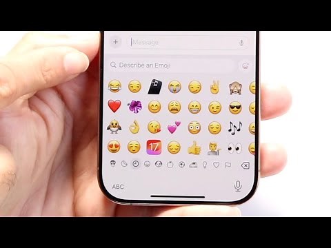 How To Make Your Own Emoji On iOS 18!