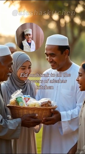 Eid Mubarak to all the viewers of aieshas kitchen