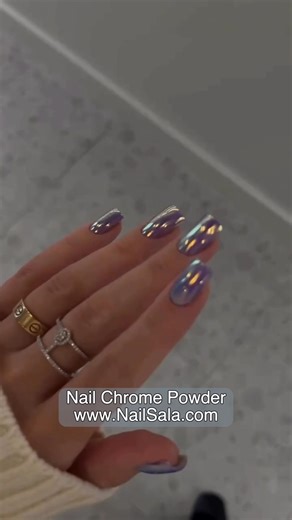 Chrome Nail Powder 🌺 NailSala.com | NailSala