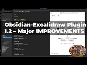 Obsidian-Excalidraw 1.2.0 update - Major IMPROVEMENTS