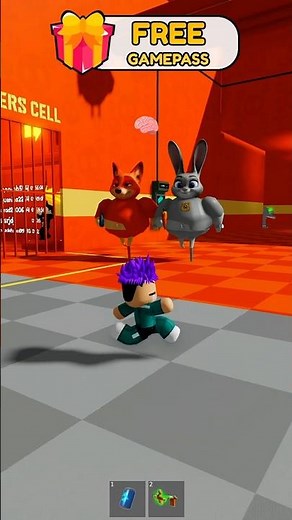 Thanos escape JUDYS AND NICK PRISON RUN #roblox #shorts