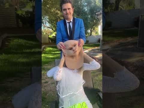 Bride reveals her Real face