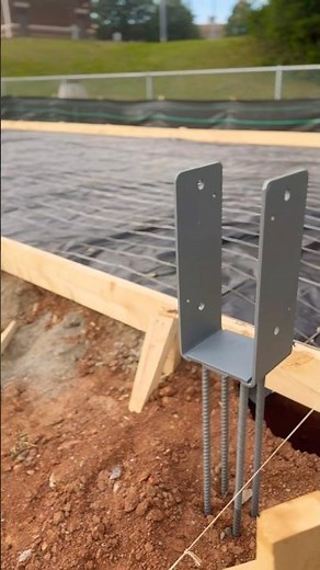 Getting the Wet Set Brackets In Place Before the Pour | ATL Braves Foundation #concrete #precision