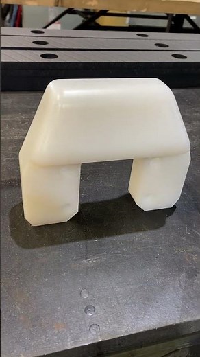 Machining UHMW Rod with CNC Mill