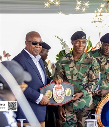 Cpl Jerry Lartey Wins WBA African Super Lightweight Title