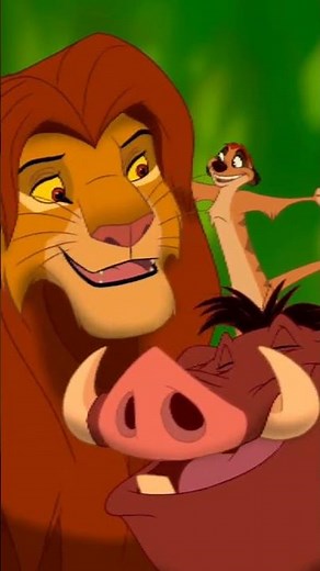Simba Likes Bugs and Grubs | Simba Grows Up in Hakuna Matata Song - Lion King Scene 51