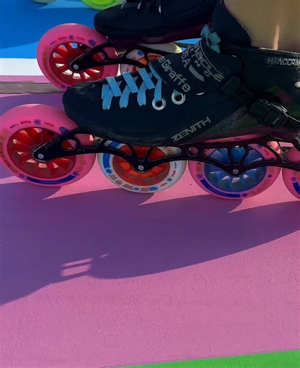 Tuesday Practice✅🥵☀️ Finally getting back into the groove of things😁💪🏾 #CapCut #inlinespeedskating #athletelife #teamusa #webersskateway