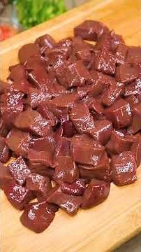 Lebanese Lamb Liver 🐑 The color and texture are delicious and everyone will compliment you on this!