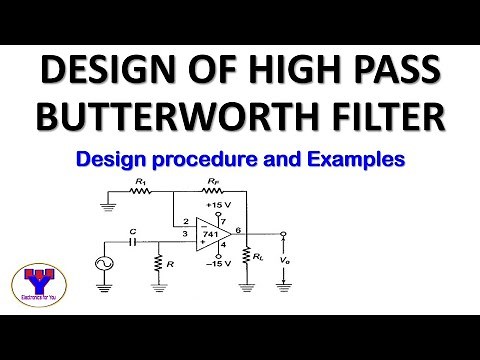 Design example of High Pass Butterworth filter