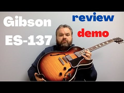 Gibson ES-137 Guitar Review Demo