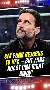 20K views · 296 reactions | CM Punk is back!  But fans aren't holding back on the roast!  Can he redeem himself in the UFC? 壘 . . . #CMPunk #UFC311 #MMA #FightNight #Return #Comedy #SportsDrama #FansReact | Sportskeeda Wrestling | Facebook