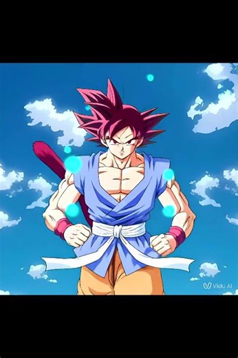 GT Goku Super Saiyan God #dragonball #dragonballz