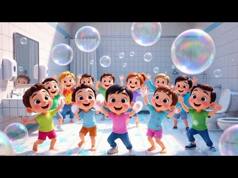 Superhero Hand Washing Song for Kids | Fun Clean Hands Cartoon