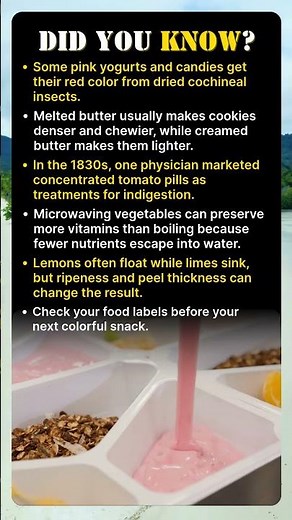 What Everyday Foods Actually Contain