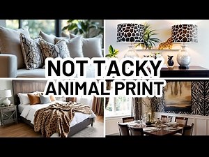 10 NOT TACKY WAYS TO USE ANIMAL PRINT IN YOUR HOME - Animal Print Decor Ideas
