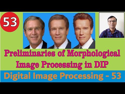 Preliminaries of Morphological Image Processing in DIP || What is Morphology?Facial morphing || #DIP