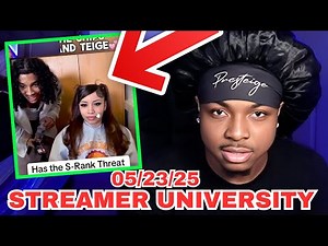 Teige Watches His Girlfriend Maya Buckets Get Sharked at Streamer University 💔 (Full VOD) | 05/23/25