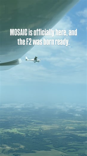 Airtime Aviation on Instagram: "MOSAIC is officially here — and the F2 is ready. The Flight Design F2 was originally designed with the FAA’s MOSAIC rule in mind. We were built for this moment — and whatever else comes next! #FlightDesign #F2Ready #MOSAIC #FutureOfFlight #EAA2025 #LightSportAircraft #AirtimeAviation #avgeek"