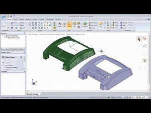 ANSYS SpaceClaim リバースエンジニアリング概要（日本語音声付）