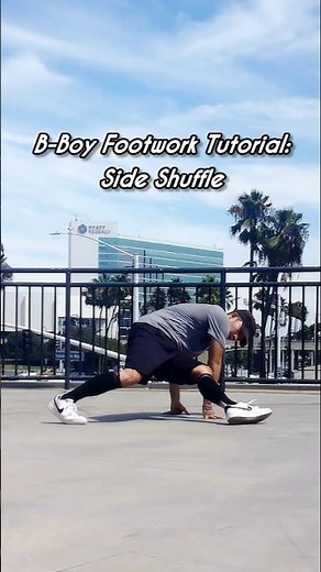 B-Boy Footwork Tutorial: Side Shuffle | Don't Sweat The Technique - Erik B. & Rakim #bboy #tutorial