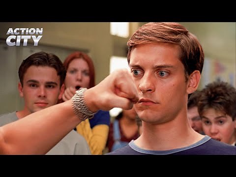 Peter Fights the School Bully Flash | Spider-Man (Tobey Maguire, Joe Manganiello)