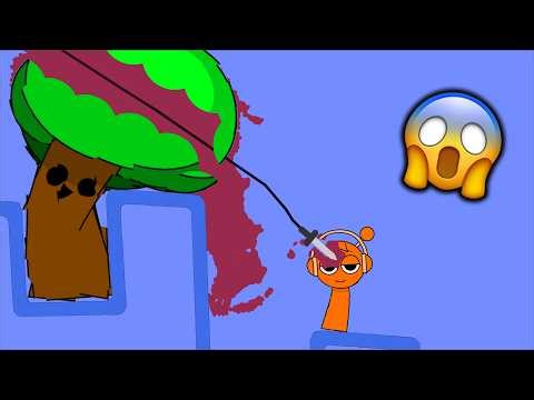 SPRUNKI FLIP CHALLENGE WITH TRAPS IN ALGODOO