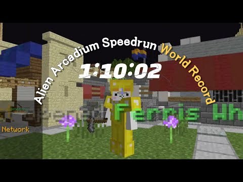 [Hypixel zombies] Alien arcadium Legit Speedrun World record 1:10:02