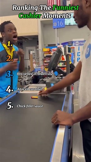 Ranking The Funniest Cashier Moments 😂 #shorts #foryoupage #viral #funny