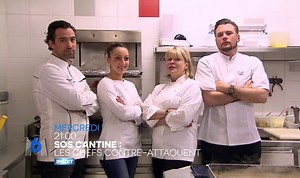 SOS Cantine les chefs contre-attaquent - 06 09 17 - M6